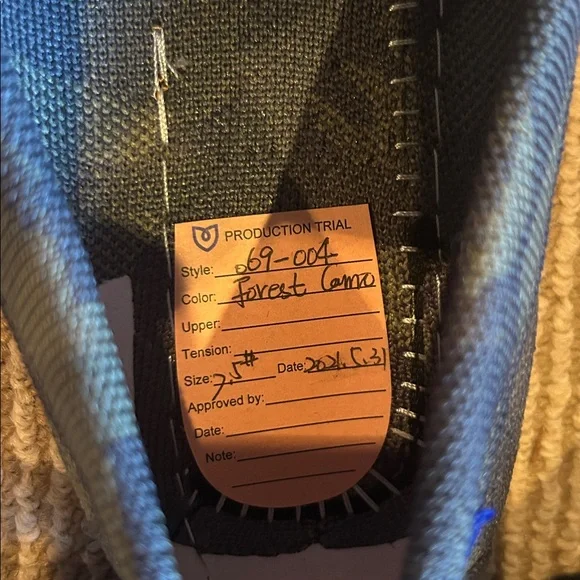 NEW Rothy's the driving loafer in Olive forest Camouflage Slip-Ons size 7.5 - Picture 6 of 9